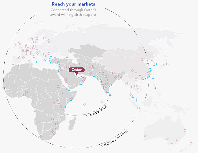园区战略位置优越，是中企高效进入亚欧非等高增长市场的绝佳门户